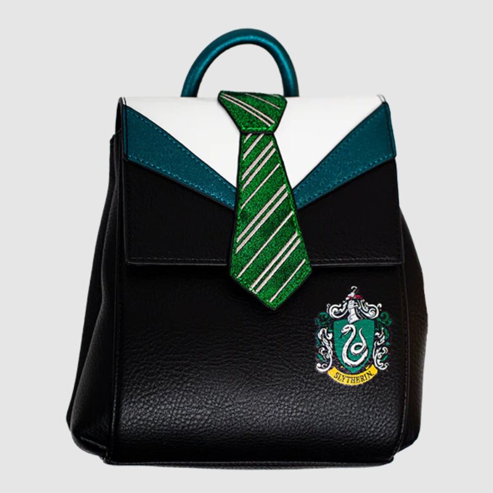 Danielle Nicole Harry Potter Slytherin Uniform Mini Backpack Green
